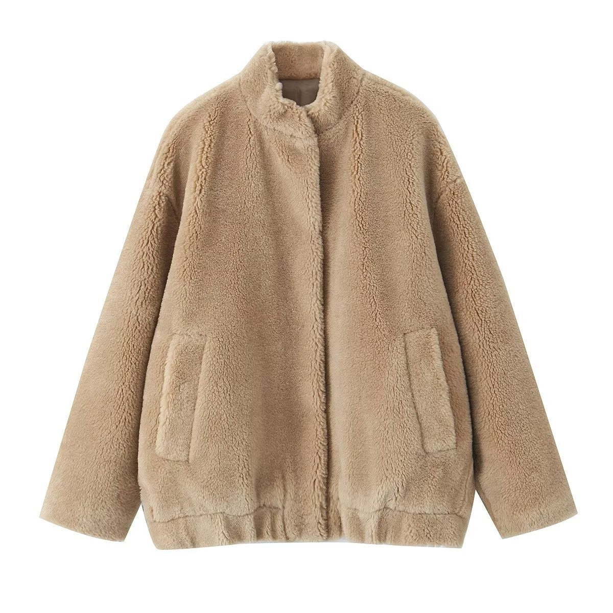 Veste Bomber en Fleece pour Femme