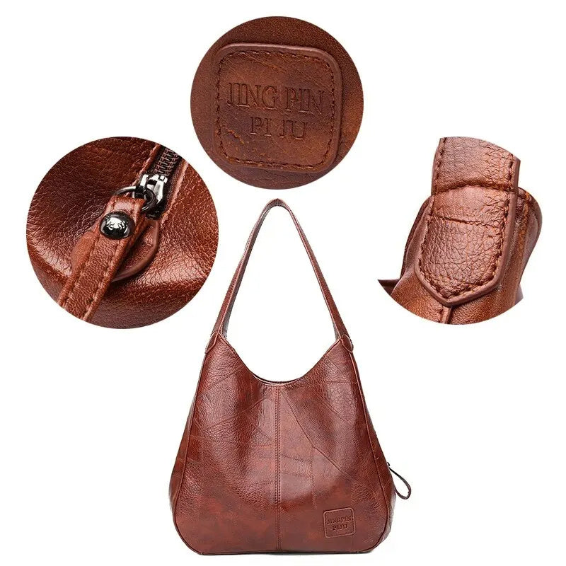 Sac Vintage Femme en Cuir