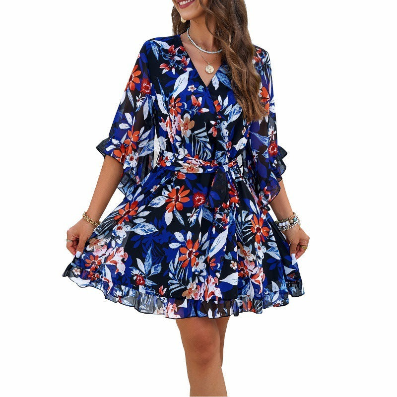 Robe Été à Imprimé Floral
