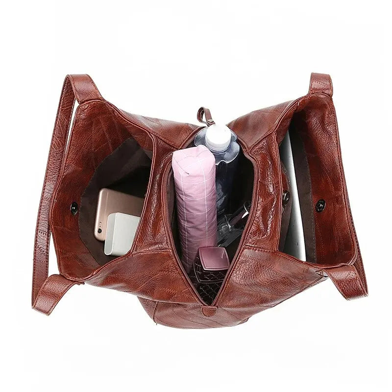 Sac Vintage Femme en Cuir